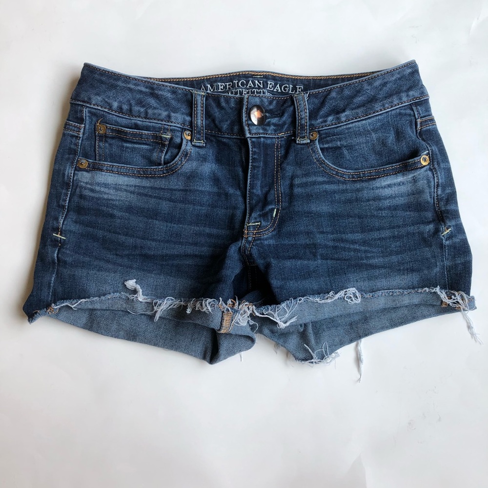 American Eagle Shortie Jeans Shorts Size 2